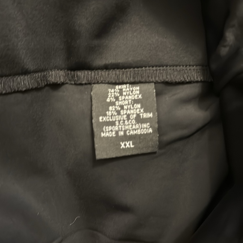 SC & Co midi black skort - Picture 7 of 7